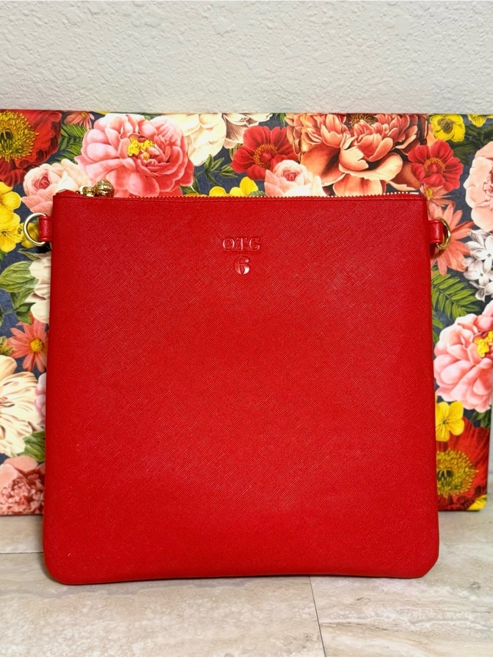 OTG 247 Red #6 Crossbody Bag - Vegan & Water Resistant - NWT